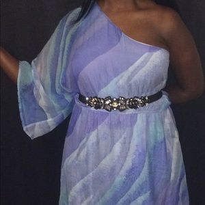 Alcee Silk Multicolored Dress